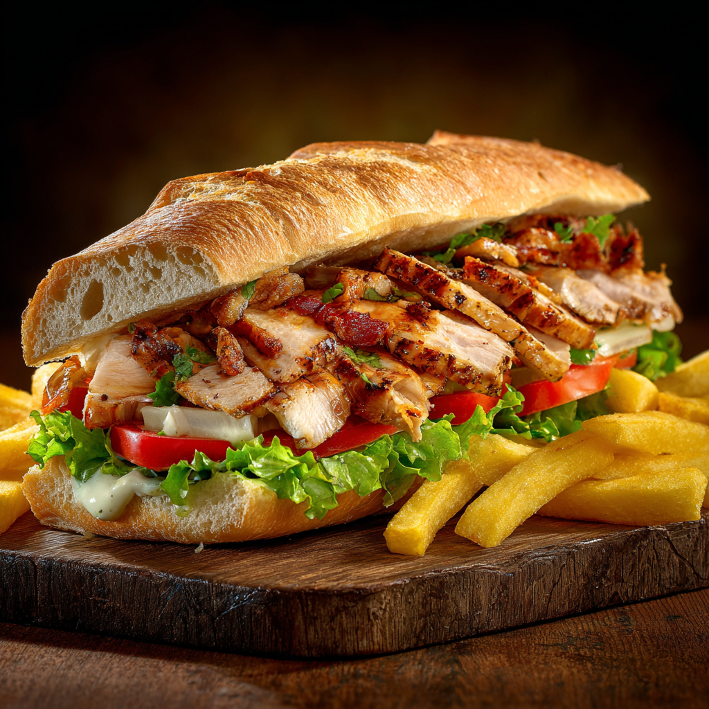 ROYAL SHAWARMA SANDWICH
